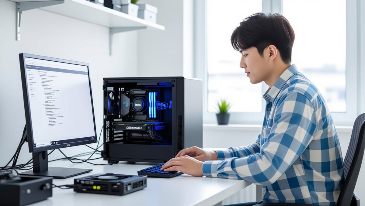 ⚙️ 조립 후 필수 과정: 운영체제 설치 및 초기 설정