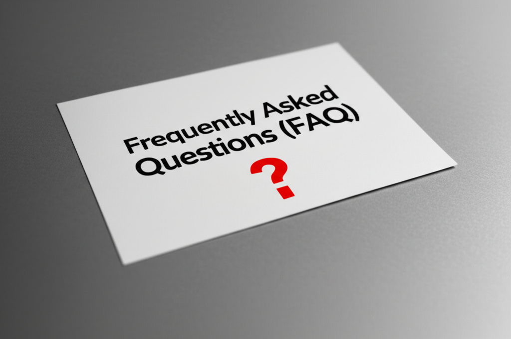 자주 묻는 질문 (FAQ)