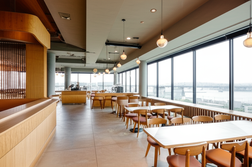 한강 최고의 뷰, 서울형 키즈카페 뚝섬 자벌레점 집중 탐구