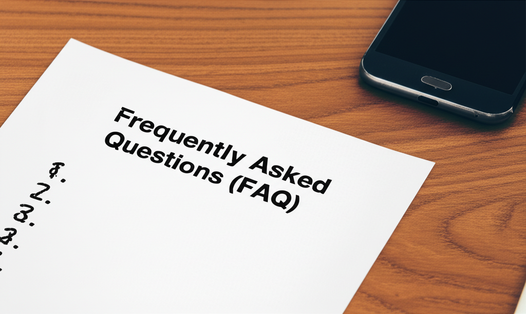 자주 묻는 질문 (FAQ)