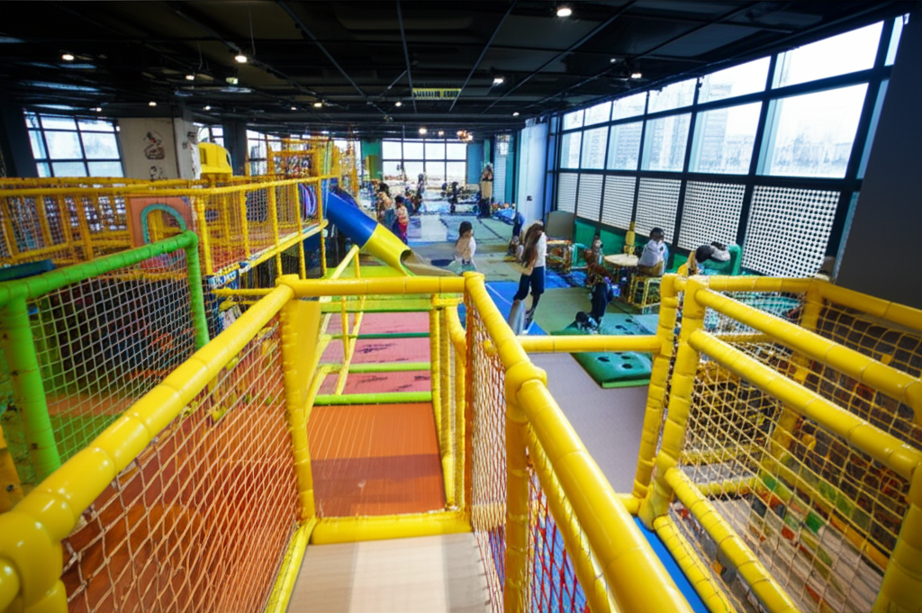 한강공원 대표 서울형 키즈카페: 뚝섬 '꿈틀나루' 집중 탐구