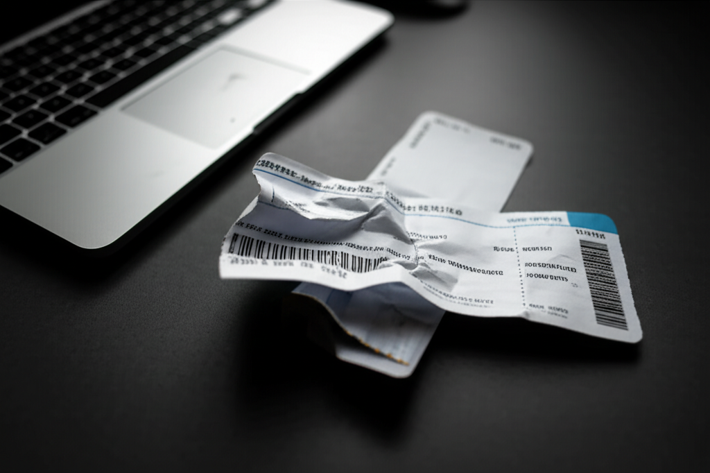 3단계: 실패했다면 취소표 확인