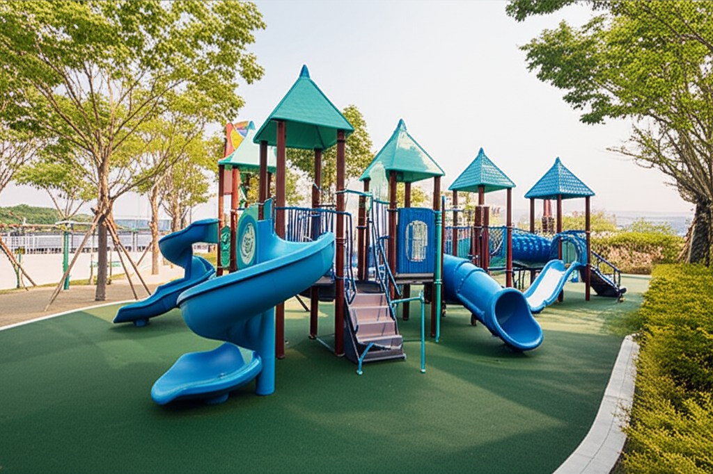 한강을 테마로 한 6가지 놀이 공간