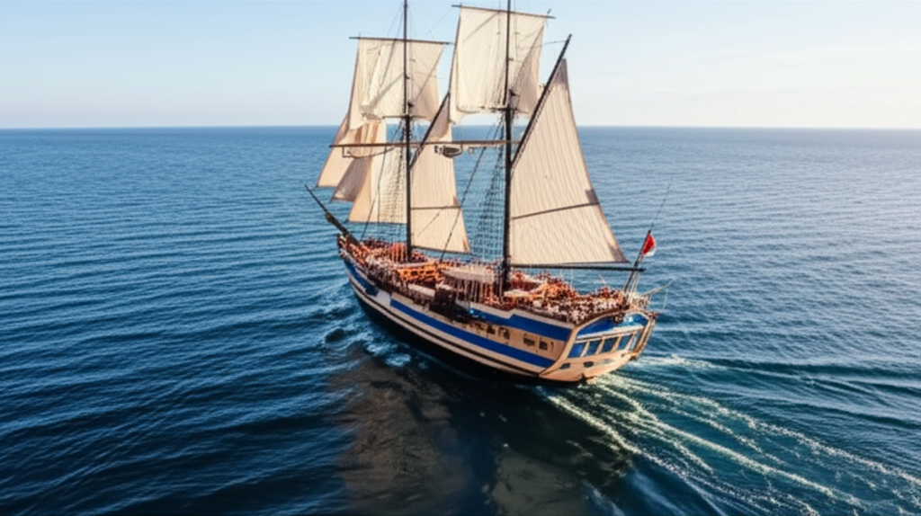 1. 모험의 배, 나루호 & 넘실넘실 물결 위로