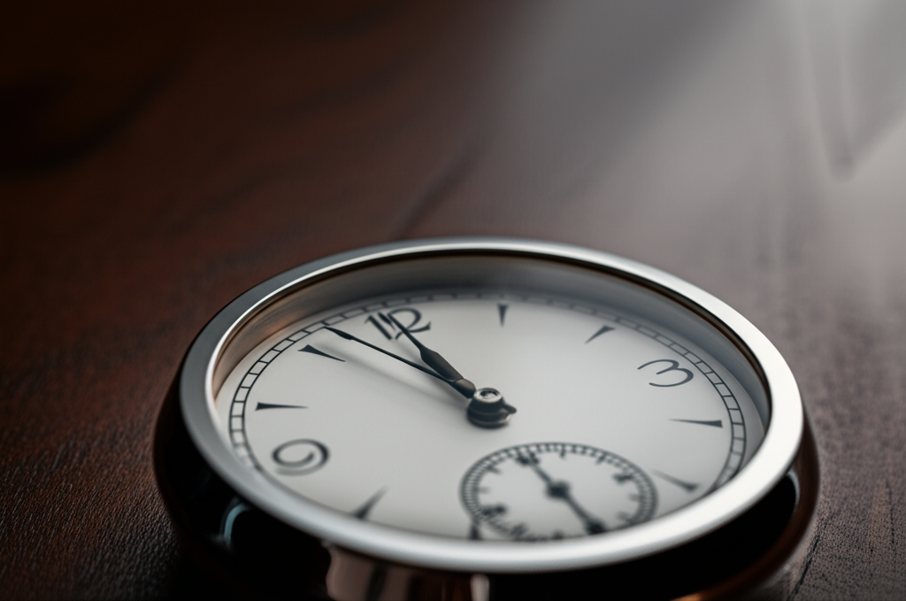 팁 1: 서버 시간을 정확히 확인하고 대기하세요