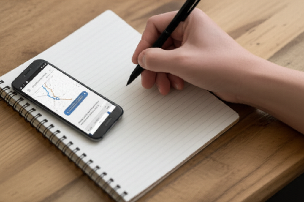 팁 3: 원하는 여정을 미리 메모하고 빠르게 입력하세요