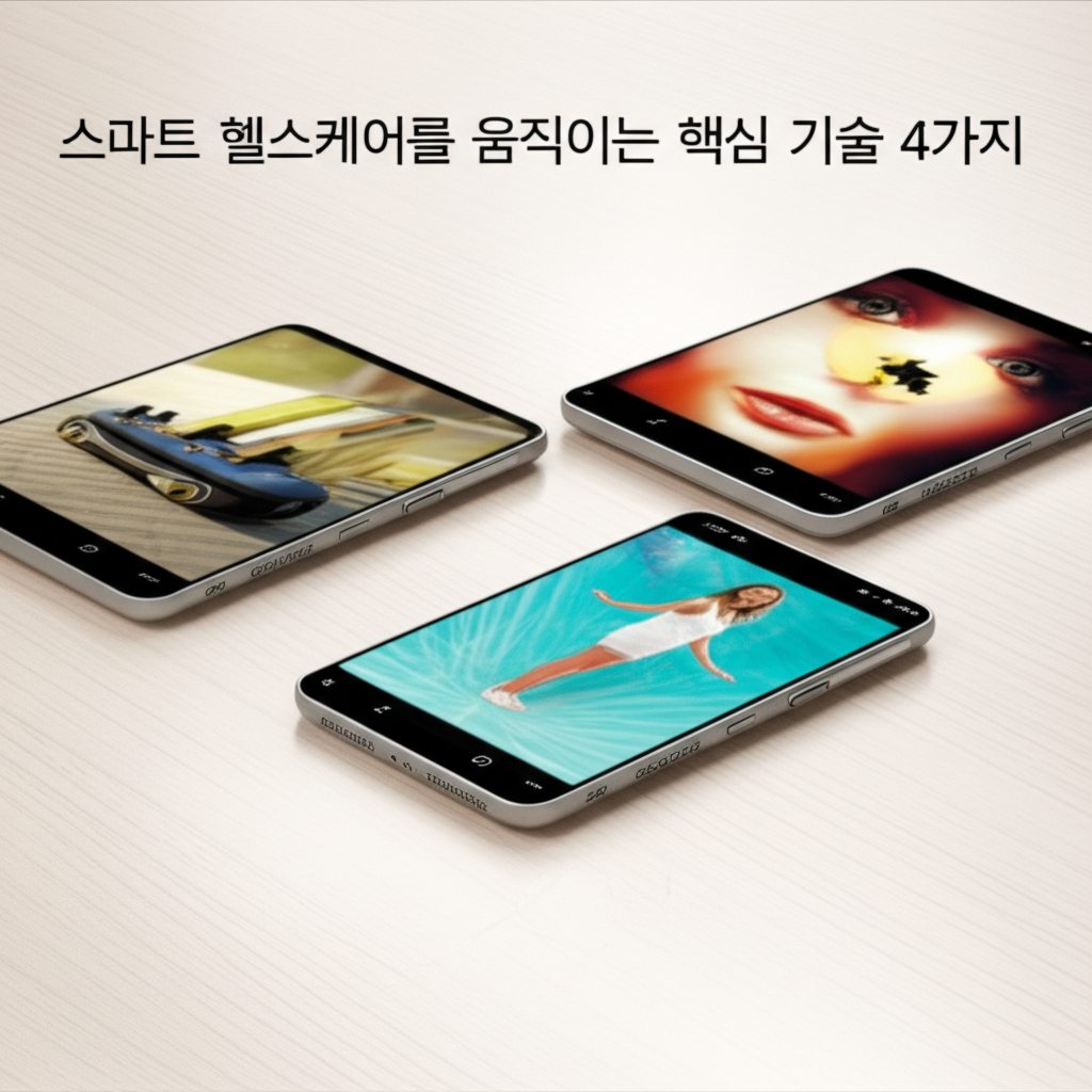 스마트 헬스케어를 움직이는 핵심 기술 4가지