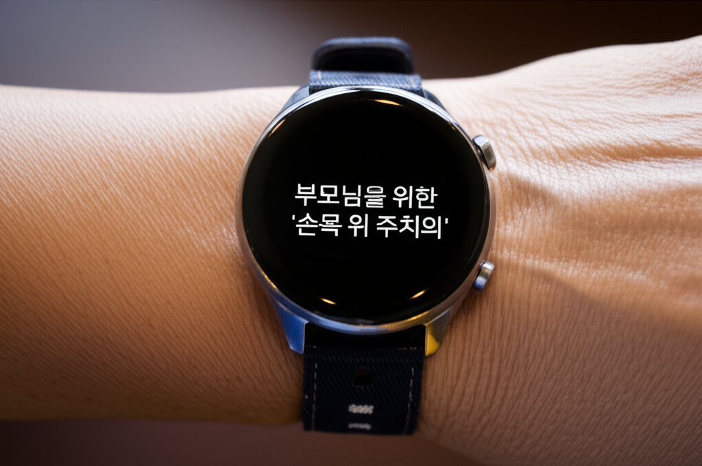 스마트워치, 부모님을 위한 '손목 위 주치의'